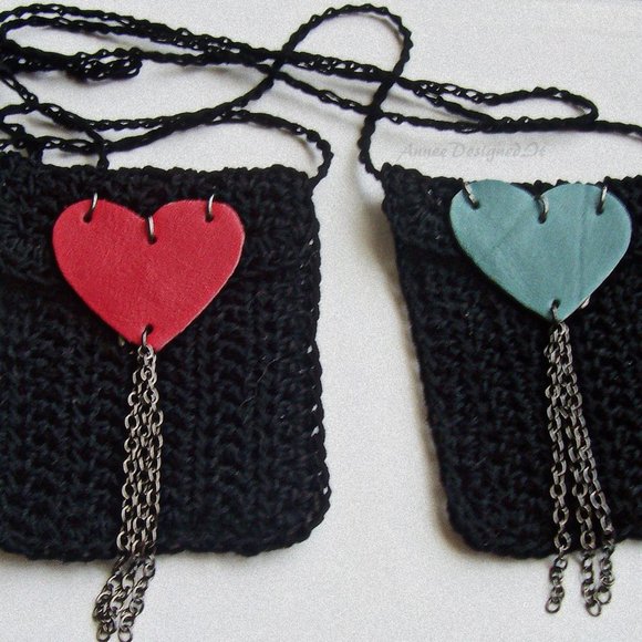 Hand Designed -Crochet Tiny Purse - Picture 3 of 4